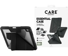 „Panzer Glass Care by PanzerGlass“ Y formos sulankstomas dėklas, skirtas „iPad Air 11" 2025“ (7-osios kartos) / „iPad Air 11" 2024“ (6-osios kartos) - juodas
