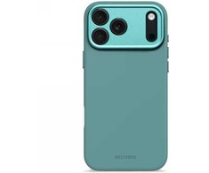 „Decoded“ antimikrobinis silikoninis „MagSafe“ dėklas, skirtas „iPhone 17 Pro Max“ – mėtinis