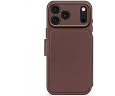 „Decoded“ odinis nuimamas piniginės dėklas su „MagSafe“, skirtas „iPhone 17 Pro“ – rudas