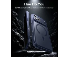 Dėklas ESR CLASSIC HYBRID MagSafe iPhone 17 Pro Max / 18 Pro Max MATINĖ MĖLYNA