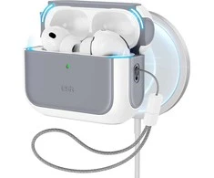 ESR Orbit HaloLock MagSafe dėklas, skirtas AirPods Pro 3 - baltas