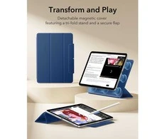 ESR Rebound Magnetic Case for iPad Air 10.9" (2020/2022) / 11" (2024/2025/2026) - Navy Mėlyna
