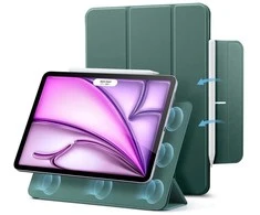 ESR atšokantis magnetinis dėklas, skirtas iPad Pro 12.9” 2020 / 2021 / 2022 / iPad Air 13” 2024 / 2025 - Žalias