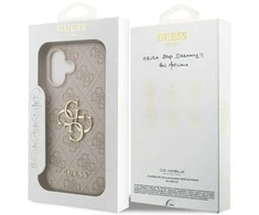 Dėklas Guess 4G Big Logo skirtas Apple iPhone 17 rožinės spalvos