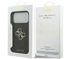 Dėklas Guess 4G Big Logo Case, skirta iPhone 17 Pro Max / 18 Pro Max - Juoda