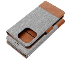 OEM atverčiamas dėklas, skirtas iPhone 16 PLUS, džinsinio popieriaus pilka spalva