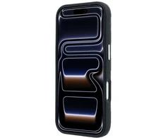 Dėklas Karl Lagerfeld case for IPHONE 18 Pro/17 Pro compatible with MagSafe (Mono Resin Logo) juodas