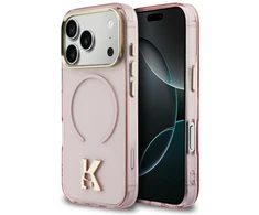 Karl Lagerfeld IML K Head dėklas iPhone 18 Pro Max / 17 Pro Max - Rožinė