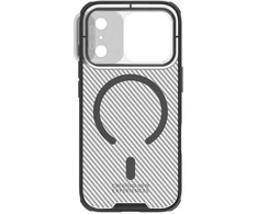 Nillkin CamShield PRO Magnetic Hard dėklas skirtas Apple iPhone 17 Pro skaidrus juodos spalvos