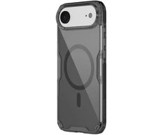 Nillkin Nature TPU Pro magnetinis dėklas suderinamas su MagSafe skirtas iPhone 17 Air – permatomos juodos spalvos