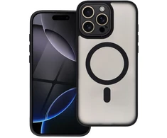 Dėklas Oem Case for iPhone 17 Pro / 18 Pro Variete Mag Cover compatible with MagSafe juodas