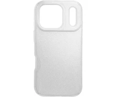 Oem dėklas, skirtas iPhone 17 Pro / 18 Pro, blizgantis sidabrinis