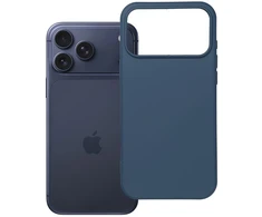 Oem dėklas, skirtas iPhone 17 Pro / 18 Pro, silikoninis, tamsiai mėlynas