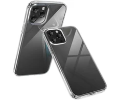 Oem Originalus „iPhone 17 Pro / 18 Pro“ itin skaidrus hibridinis dėklas, skaidrus