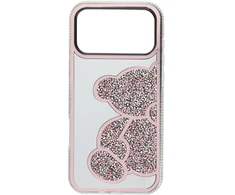 OEM dėklas, skirtas iPhone 17 Pro Max / 18 Pro Max, Meškiukas, rožinė