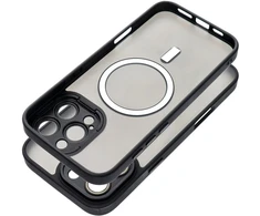 Dėklas Oem Case for iPhone 17 Pro Max / 18 Pro Max Variete Mag Cover compatible with MagSafe juodas