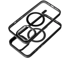 Dėklas Oem Case for iPhone 18 Pro Max / 17 Pro Max Color Edge Mag Cover compatible with MagSafe juodas