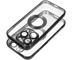 Dėklas Oem Case for iPhone 17 PRO Glam juodas