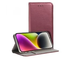 Dėklas Oem Flip case for Motorola EDGE 70 Smart Magneto burgundy