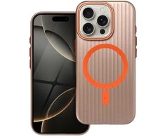 Oem Originalus „iPhone 15 PRO“ dėklas, suderinamas su „MagSafe“ titano spalvos dykumos spalvos dėklu.