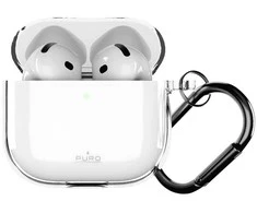 Dėklas Puro 0.3 Nude Case for AirPods 4 - Transparent