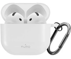 Dėklas Puro Icon Case for AirPods 4 - Baltas