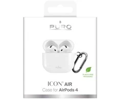 Dėklas Puro Icon Case for AirPods 4 - Baltas