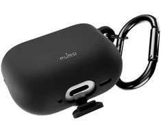 Dėklas Puro Icon Case for AirPods 4 - Juodas