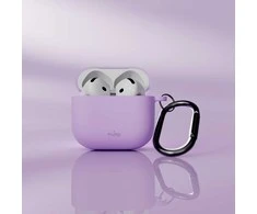 Dėklas Puro Icon Case for AirPods 4 - Violetinė