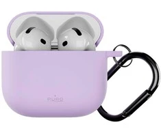 Dėklas Puro Icon Case for AirPods 4 - Violetinė