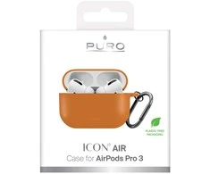 Dėklas Puro Icon Case for AirPods Pro 3 - Oranžinis