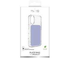 Dėklas Puro Plate Mag Case for iPhone 17 Compatible with MagSafe - Violetinė