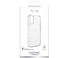 Dėklas Puro Plate Mag Case for iPhone 17 Compatible with MagSafe - Baltas