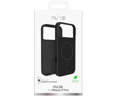 Puro Pulse Protective dėklas skirtas Apple iPhone 17 Pro Polycarbonate – juodos spalvos