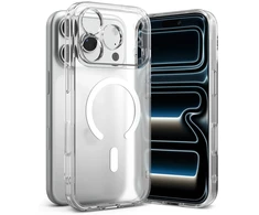 Dėklas RINGKE FUSION MAGNETIC MagSafe iPhone 17 Pro / 18 Pro MATINIS SKAIDRUS