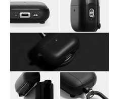 „Ringke AirPods Pro 3“ dėklas, magnetinis, onikso spalvos, juodas