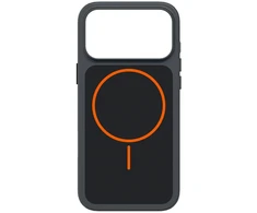 Dėklas SBS D3O Core Case for iPhone 18 Pro / 17 Pro MagSafe Compatible - Juodas &amp; Oranžinis