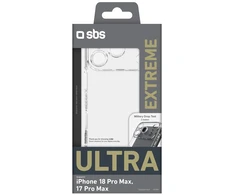 Dėklas SBS Extreme Cover X2 for iPhone 18 Pro Max, transparent