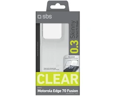 Dėklas SBS Skinny Cover for Motorola Edge 70 Fusion - Transparent
