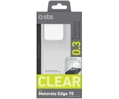 Dėklas SBS Skinny Cover for Motorola Edge 70 - Transparent