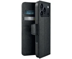 Dėklas SBS Wallet Classic Mag Case for iPhone 18 Pro Max with Wallet and Stand, MagSafe Compatible - Juodas