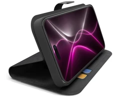 Dėklas SBS Wallet Smart Case for iPhone 18 Pro Max with Wallet and Stand - Juodas