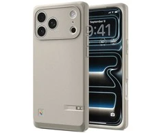 Dėklas Spigen Classic LS MagSafe Case for iPhone 17 Pro - rusvai gelsvas