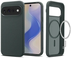 Dėklas SPIGEN LIQUID AIR MAG MAGSAFE GOOGLE PIXEL 11 PRO XL ABYSS Žalias