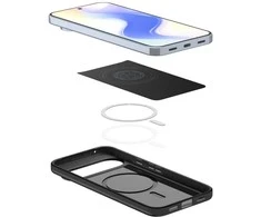 Spigen Thin Fit Mag MagSafe dėklas, skirtas Google Pixel 10 Pro XL - Juodas