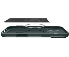 Dėklas Spigen Thin Fit MagSafe iPhone 17 Pro / 18 Pro ABYSS Žalias