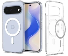 Dėklas SPIGEN ULTRA HYBRID MAG MAGSAFE GOOGLE PIXEL 11 SKAIDRUS/Baltas