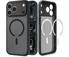 Dėklas Spigen Ultra Hybrid MagSafe iPhone 17 Pro Max / 18 Pro Max FROST Juodas