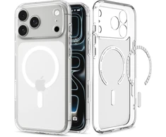 Dėklas Spigen Ultra Hybrid MagSafe iPhone 17 Pro Max / 18 Pro Max MATINĖ BALTA