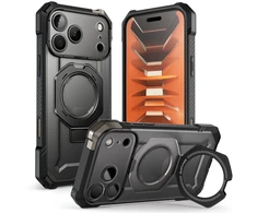 Dėklas SupCase UB GRIP MAG MagSafe iPhone 17 Pro / 18 Pro Juodas